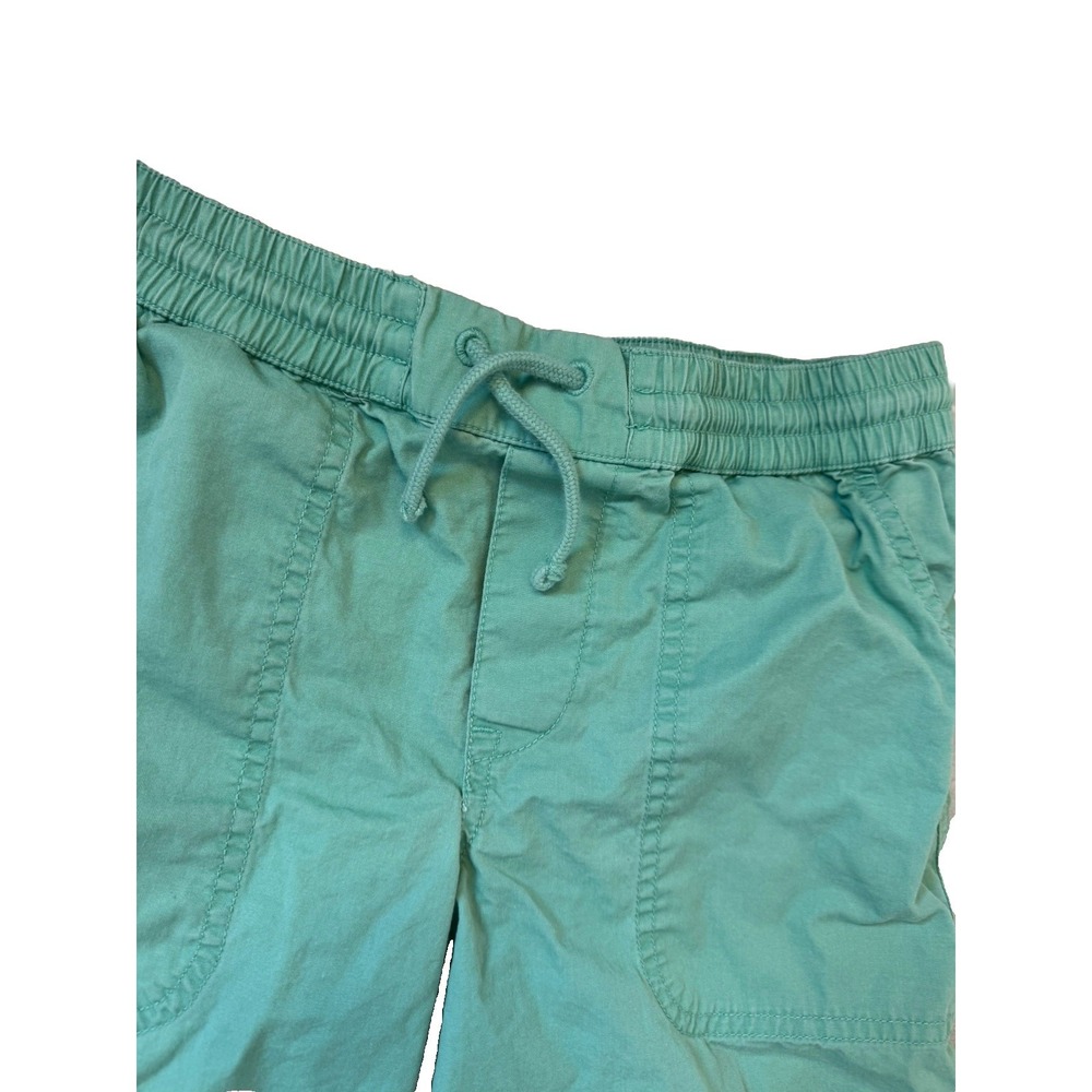 Boys RALPH LAUREN Polo Sz 8 Shorts Elastic Drawstring Waistband Green Logo
